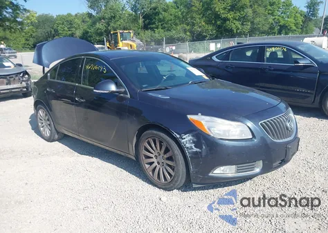 2013 Buick Regal Turbo - Premium 1 из США, поврежденный, VIN 2G4GS5EV5D9174129